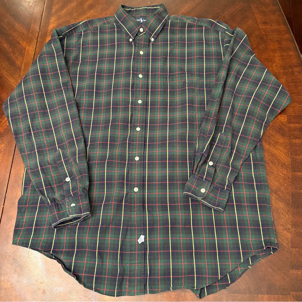 Ralph Lauren Plaid “Big Shirt”